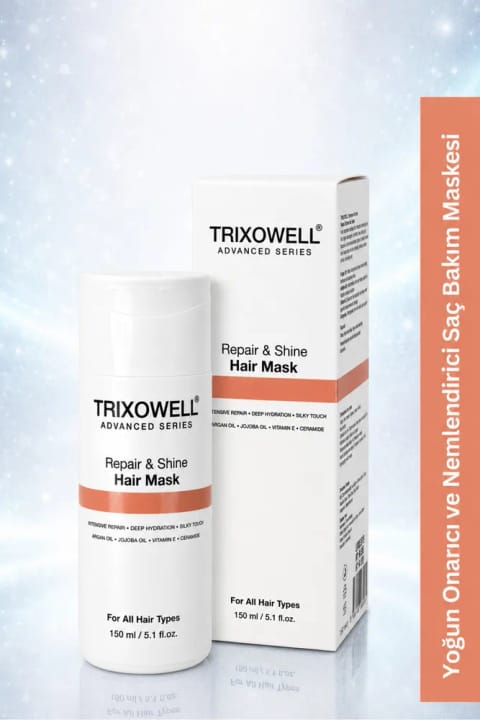 Trixowell Advanced Repair & Shine ماسک ترمیم کننده و مرطوب کننده مو