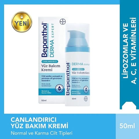 Bepanthol Derma Expert کرم مراقبت از پوست صورت revitalisant 50 ml