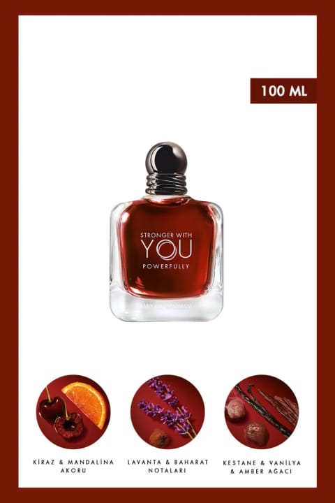 ادو پرفیوم مردانه امپوریو آرمانی Stronger With You Powerfully 100ml