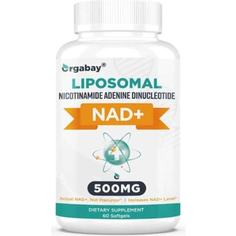 Orgabay لیپوزومال NAD+ ۵۰۰ میلیگرم + TMG ۲۵۰ میلیگرم تریمتیلگلیسین ۶۰ کپسول