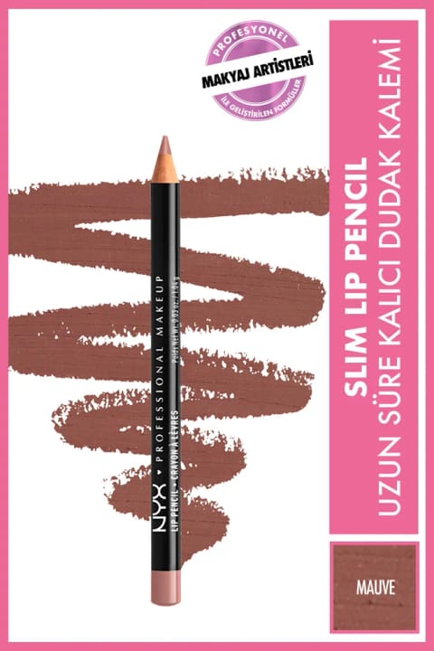 NYX Professional Makeup مداد لب نازک - رنگ Mauve