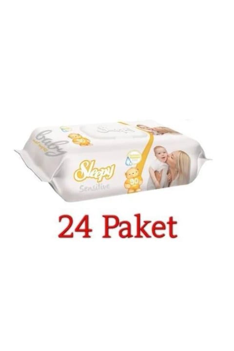 Sleepy Sensitive دستمال مرطوب 24×90 عددی