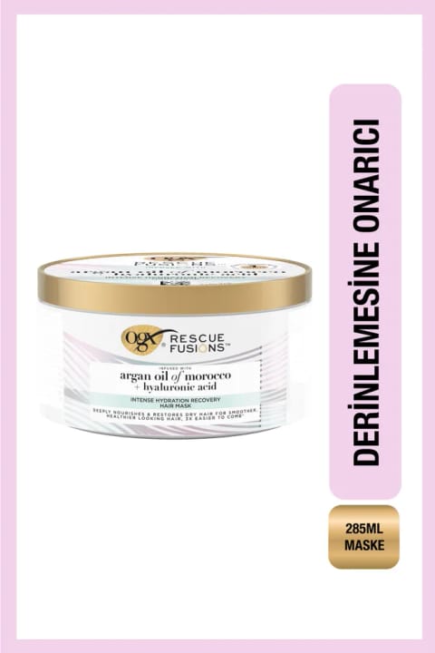 OGX Rescue Fusions ماسک مو مرطوبکننده شدید