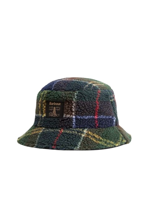 کلاه سطلی بربور Field Fleece مدل OL91 رنگ Classic Tartan/Black