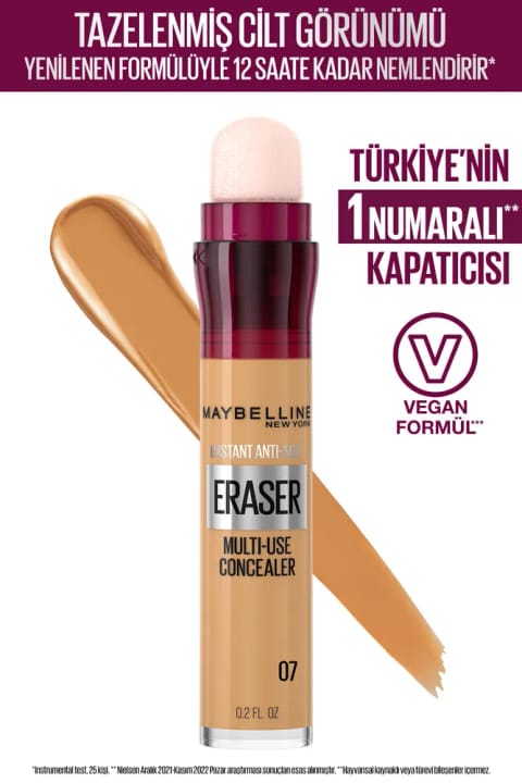 Maybelline New York Instant Anti Age Eraser کانسیلر - 07 Sand