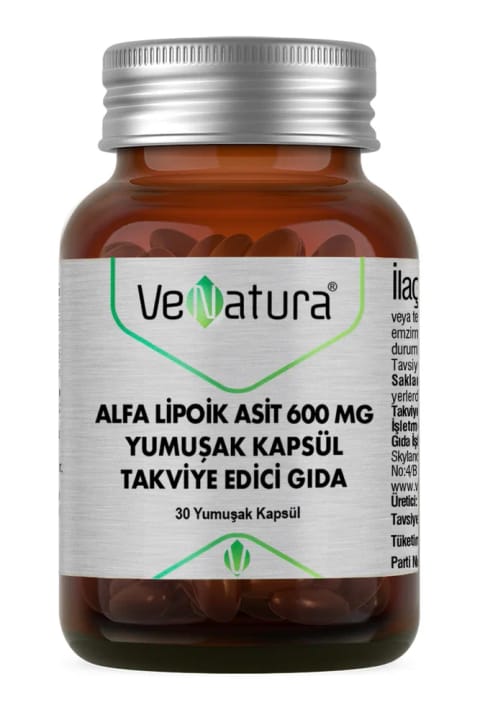 Alpha Lipoic Acid 600mg 30 کپسول نرم