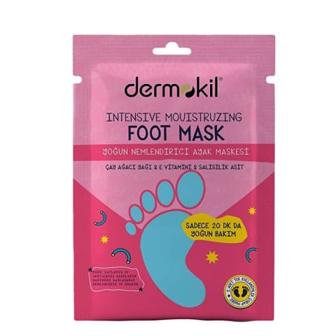 Dermokil ماسک مرطوبکننده شدید پا 30 میلیلیتر