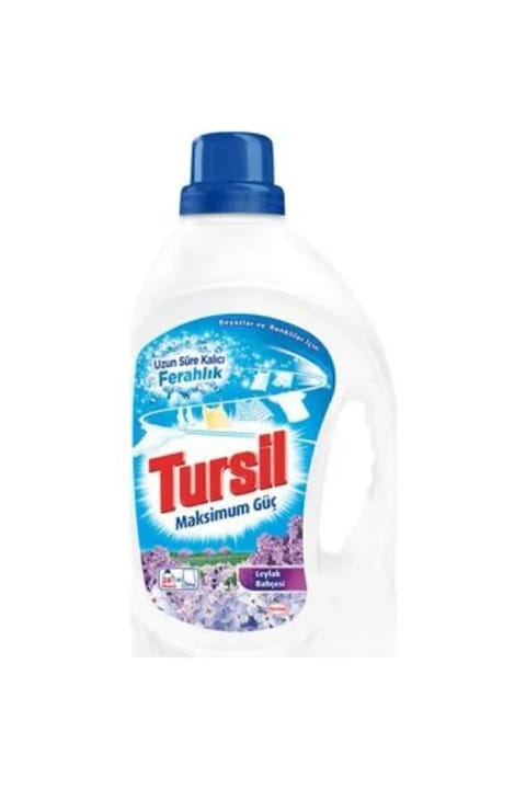 Tursil مایع لباسشویی راهکار کامل باغ یاس بنفش ۲۱۴۵ میلیلیتر ۳۳ نوبت شستشو
