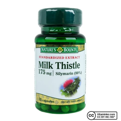 Nature's Bounty Milk Thistle 175 Mg 50 کپسول