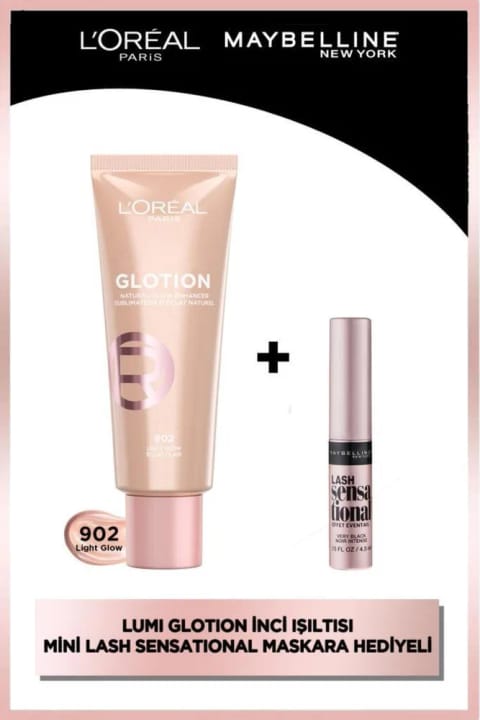 L'Oreal Paris Glotion 902 All-in-one روشنکننده و ماسکارا Mini Lash Sensational