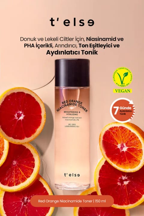 تونر یکدستکننده و روشنکننده T'else حاوی Niacinamide و PHA