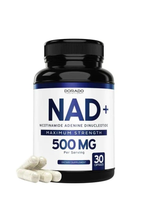 DORADO NUTRITION NAD Nicotinamide Riboside Support ساخت آمریکا - ۳۰ کپسول وگان