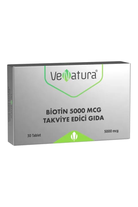 وناتورا بیوتین 5000mcg 30 قرص