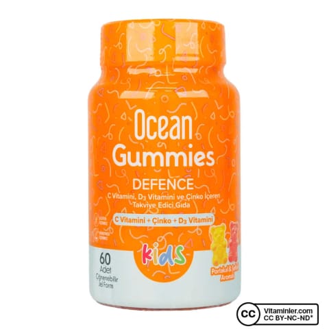 Ocean Gummies Defence 60 عدد ژلهای chewable