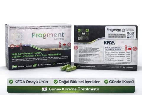 Ko Pharma Fragment Green tea اشتهاآور و چربی‌سوز ۳۰ کپسول