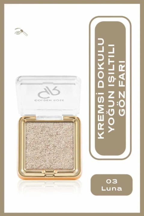 سایه چشم Golden Rose Glitter Glow - درخشان و براق شماره 03 Luna