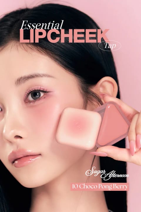 CLIO بالم براق رنگدهنده لب و گونه Essential Lipcheek Tap (10 Choc...)