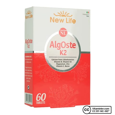 نیو لایف آلگوست K2 60 قرص