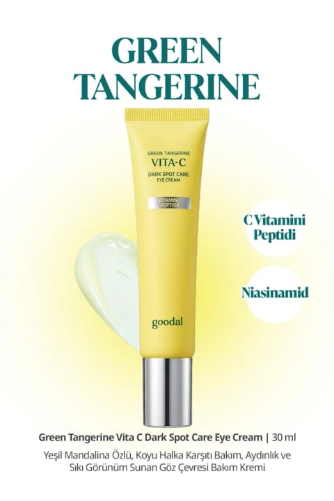 کرم دور چشم گودال ضد تیرگی و روشنکننده Green Tangerine Vita-C