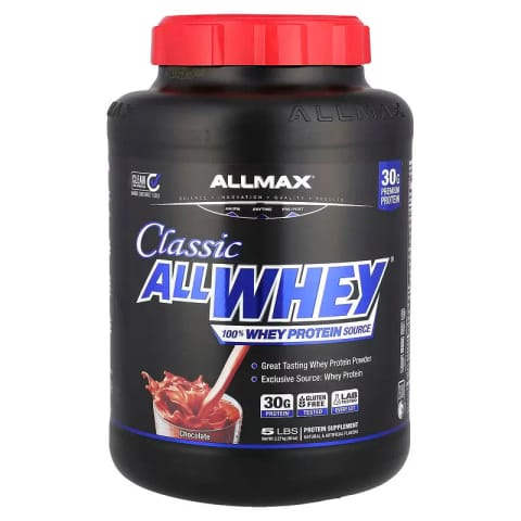 پروتئین وی ALLMAX CLASSIC ALLWHEY 100% شکلاتی، ۲.۲۷ کیلوگرم