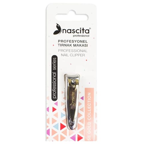 Nascita Gold قیچی ناخن حرفهای کوچک 20