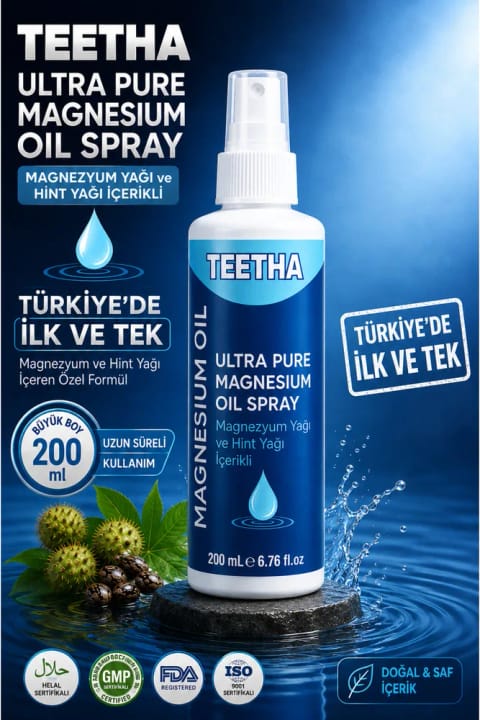 روغن منیزیم تیتا ۲۰۰ میلیلیتر با روغن کرچک