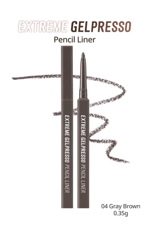 خط چشم CLIO Extreme Gelpresso — 04 Gray