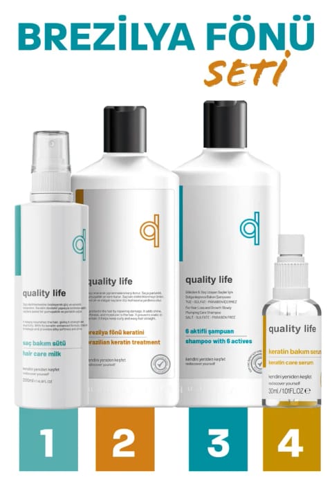 ست کراتین برزیلی Quality Life