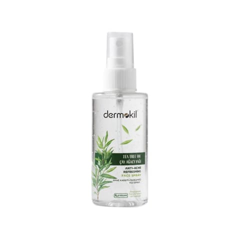 Dermokil اسپری تونیک صورت ضد آکنه روغن درخت چای ۵۰ میلیلیتر