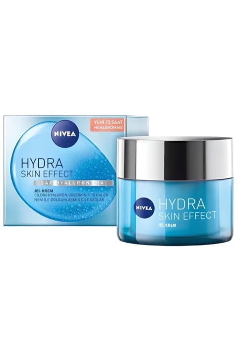NIVEA HYDRA SKIN EFEKT کرم ژل درخشان‌کننده ۵۰ میلی‌لیتر
