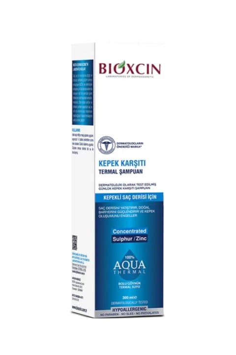 شامپو ضد شوره Bioxcin Aqua Thermal 300 میلیلیتر