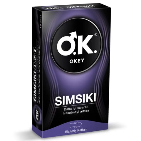 Okey Sımsıkı کاندوم ۱۰ عددی