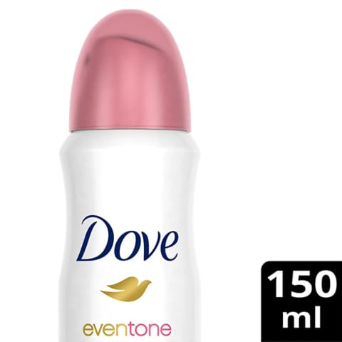 Dove اسپری دئودورانت زنانه Even Tone با عصاره گل همیشه‌بهار ۱۵۰ میلی‌لیتر