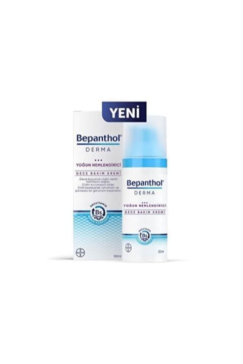 Bepanthol Derma مرطوبکنندهی شدید شبانه صورت 50ml