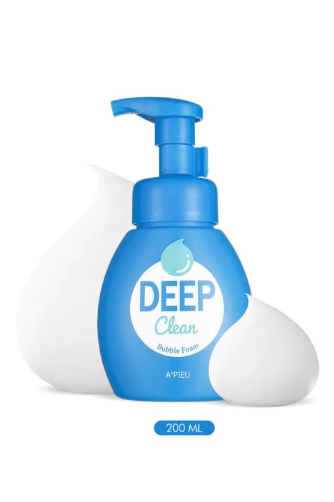 فوم پاکسازی مرطوبکننده حاوی سودا و بیکربنات A'PIEU Deep Clean Bubble Foam