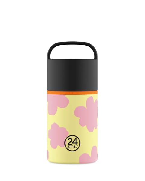 24Bottles Spin Bottle Daydreaming Yellow قمقمه استیل ضدزنگ ۴۸۰ ml صورتی - زرد