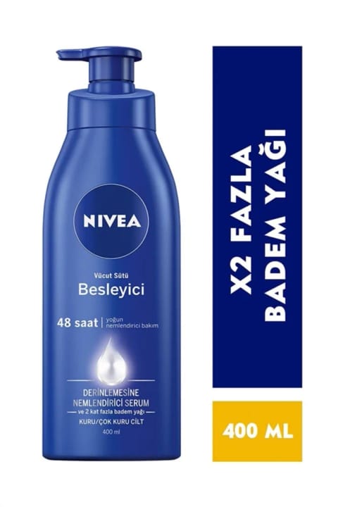 NIVEA لوسیون بدن مغذی با مراقبت آبرسانی شدید 400 میلیلیتر