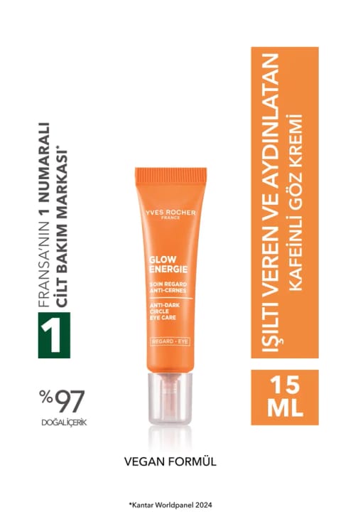 کرم دور چشم Yves Rocher برای تیرگی دور چشم با بافت لطیف و درخشان