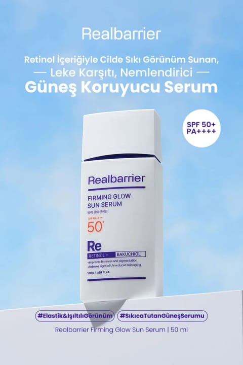 Real Barrier ضد لک و چین‌وچروک حاوی Retinol ضدآفتاب سرم