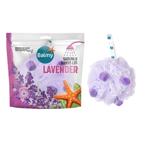 Balmy لیف حمام صابونی اسطوخودوس