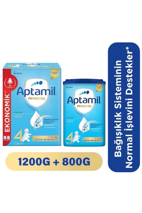 Aptamil 4 Pronutra شیر ادامه 2000 گرم بالای ۱ سال