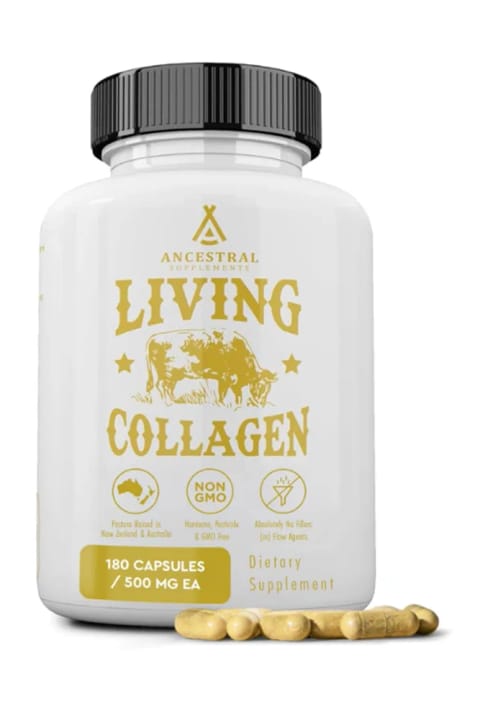 Ancestral Supplements (ÖSG ویژه ورزشکاران) Grass Fed Beef Living Collag...
