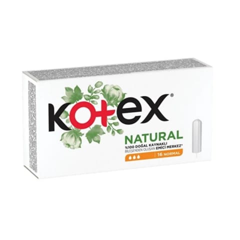 Kotex Natural Normal Tampon 16 عدد