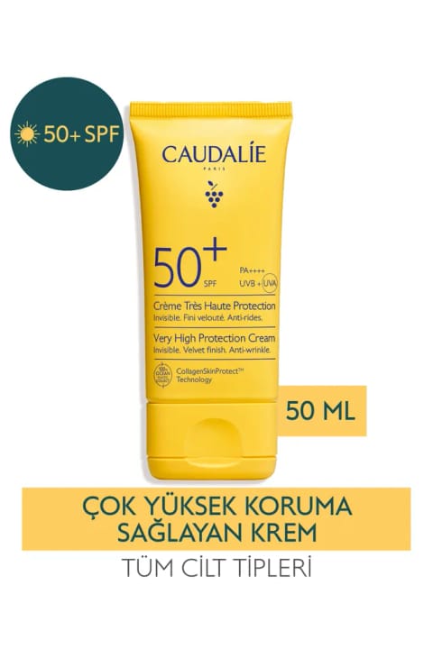 کرم ضد آفتاب Caudalie با محافظت بسیار بالا SPF50+ 50ml