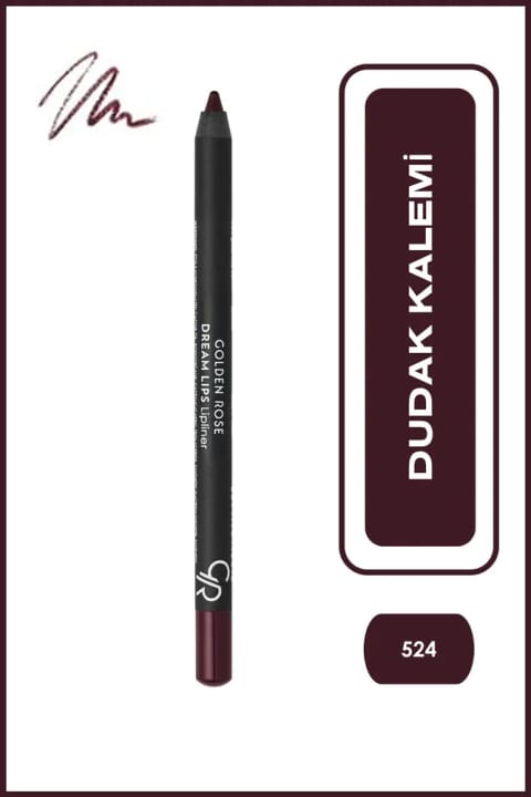 Golden Rose Dream Lips Lipliner 524 حاوی روغن پنبه 1.6 گرم