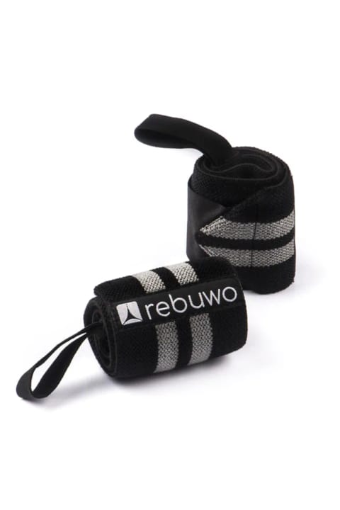 دستبند قدرتی Rebuwo (بسیار سخت) برای وزنهبرداری و بدنسازی، مچبند حمایتی ۲...