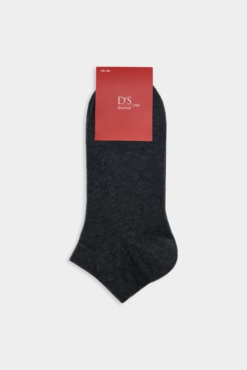 D'S Damat جوراب اسپرت نخی آنتراسیت