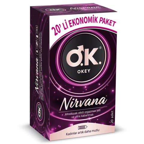 Okey Nirvana کاندوم ۲۰ عددی