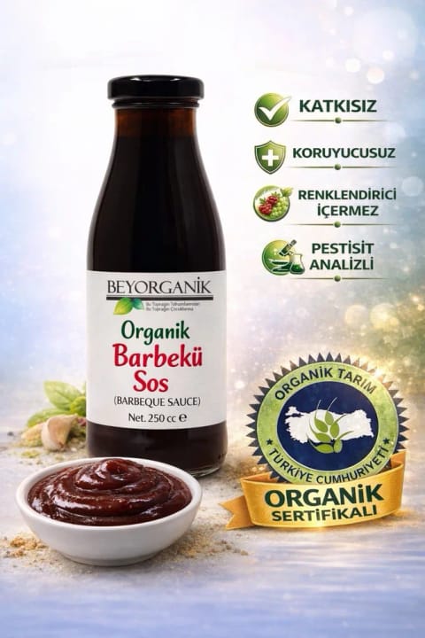 BEYORGANİK سس باربیکیو ارگانیک 250 سیسی