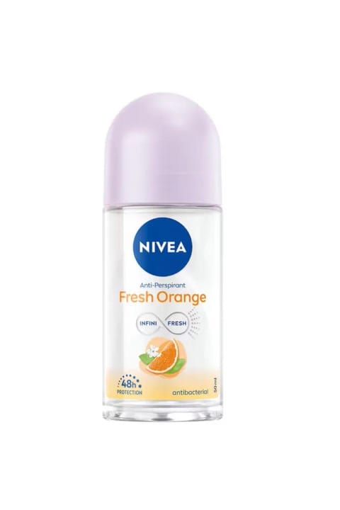 NIVEA Fresh Orange دئودورانت رول‌آن زنانه ۵۰ میلی‌لیتر